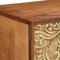 vidaXL - Dressoir - 90x33x75 - cm - Massief - Mango - Hout