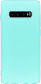 iMoshion Hoesje Geschikt voor Samsung Galaxy S10 Plus Hoesje Siliconen - iMoshion Color Backcover - Mintgroen