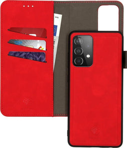 iMoshion Hoesje Geschikt voor Samsung Galaxy A52 (4G) / A52s / A52 (5G) Hoesje Met Pasjeshouder - iMoshion Uitneembare 2-in-1 Luxe Bookcase - Rood