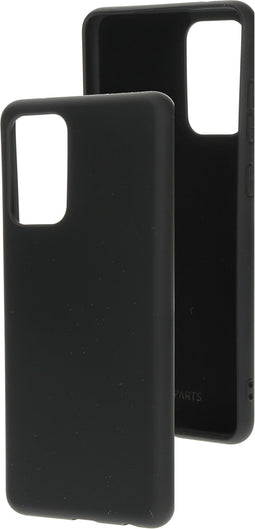 Mobiparts Galaxy A72 (2021) - Silicone Cover - Soft-touch - Zwart