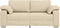 vidaXL - Ligbed - Crème - 140 - cm - Stof