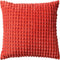 Dutch Decor ROME - Sierkussen 45x45 cm - 100% polyester - effen kleur - Coral - koraalroze - Inclusief binnenkussen