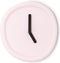 Ronde Klok Babyroze / Round Clock Babypink - Design klok Werkwaardig