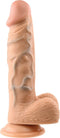 Evolved Dildo Love Toy Realistic Dildo, Light 20.3 Cm beige