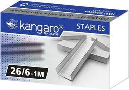 Kangaro nietjes 26/6 - 6 mm - max 25 vel - 1000 nietjes - K-7526326