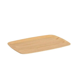 Dienblad Andrea House - Rechthoekig - Wilgenhout 46 x 36 x 2 cm - Beige