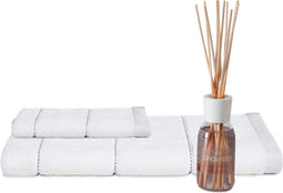 //Seahorse combiset Grid 3-delige toiletset white (1BM + 1GD + geurflesje)