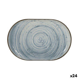 Serveerschaal La Mediterránea Anllo Ovalen 20 x 13 x 2 cm (24 Stuks)