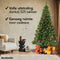 Nordlandia Kunstkerstboom - 180 cm - LED Verlichting - Groen