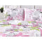 Beddengoedset - 1 dekbedovertrek 220 x 240 cm + 2 kussenslopen 60 x 60 cm - 65% katoen 35% polyester - Roze