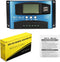 60a mppt solarcontroller lcd solar-laadcontroller nauwkeurigheid dual usb zonnepaneel batterijregelaar