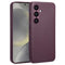 Accezz Samsung Galaxy S24 - Back Cover - MagSafe Leather - Heath Purple