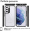 iMoshion Hoesje Geschikt voor Samsung Galaxy S22 Plus Hoesje - iMoshion Rugged Hybrid Case - Zwart / Transparant