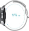 iMoshion Bandje Geschikt voor Samsung Galaxy Watch Active 2 (44mm) / Galaxy Watch Active 2 (40mm) / Galaxy Watch (42mm) / Galaxy Watch 40 mm / Galaxy Watch 3 41mm - iMoshion Siliconen bandje - Lichtgrijs