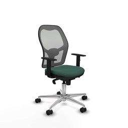 Bureaustoel Piqueras y Crespo 1D086N0 - Hoogteverstelbaar - Lumbaalsteun - Groen