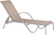 PORCIDA - Strandstoel - Lichtbruin - Staal