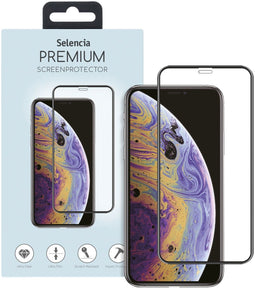 Selencia - Gehard Glas Premium Screenprotector - 9H krasbestendig - voor iPhone 11 Pro Max / Xs Max