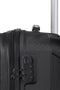 POLO&SKY Trolley Reiskoffer - Hardcase 67 cm - Schokbestendig - Zwart