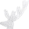 vidaXL - Kerstdecoratie - rendier - 250 - LED's - blauw - 180 - cm - acryl