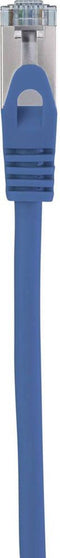 Renkforce RF-5047460 RJ45 Netwerkkabel, patchkabel CAT 6A S/FTP 5.00 m Blauw Snagless, Vlambestendig 1 stuk(s)