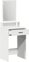 vidaXL - Witte - Kaptafel - met - Laden - - - 50x41x140 - cm