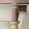 Rivièra Maison Pillar Candle Rib lila 7x15 set van 4