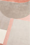 Zuiver Hilton Rond Vloerkleed '240 Grijs/Roze