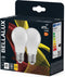 BELLALUX LED lamp, E27 lampvoet, Warm wit (27-K), Mat, Bolvorm, Vervanging voor conventionele 4-W gloeilamp, Dubbelpak