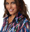 dressforfun Disco queen XXL - verkleedkostuum - tweedelig - blauw