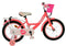 Volare Ashley - Kinderfiets - 16 inch - Handrem en terugtraprem - Roze/Rood