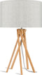 GOOD&MOJO Tafellamp Kilimanjaro - Naturel/Bamboe - Ø32cm - Scandinavisch,Bohemian