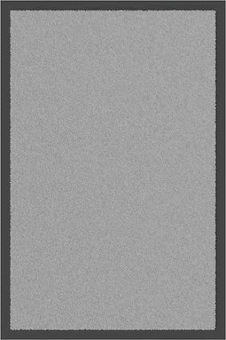 vidaXL - Deurmat - 40x60 - cm - grijs