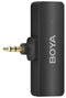BOYA BY-V4 - Microfoon met bevestigingsclip - Draadloos 20 - 20000 Hz - Zwart