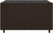 vidaXL Salontafel tuin vierkant 50x50x30 cm poly rattan bruin