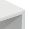 vidaXL - Tv-meubel - 100x40x40 - cm - bewerkt - hout - hoogglans - wit