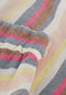 Like Flo F302-5640 - Meisjes Katoenen Slub Short - Met Riem - Multi Streep (maat 140)