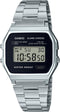 Casio A158WEA-1EF - Polshorloge - Digitaal - Zilverkleurig 33,2 mm