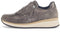Gabor Dames Sneakers - Rits en vetersluiting - Bruin