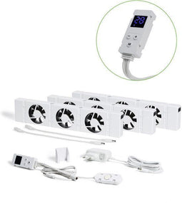 SpeedComfort Radiator Ventilator - Trio Set (3x) - Sneller Verwarmen - Tot 22% Gasbesparing