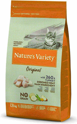 Nature's Variety - Original Sterilized Turkey No Grain Kattenvoer.