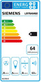 Siemens LJ97BAM60 - Inbouwunit afzuigkap - 749 m3/u - 3 standen - 73 dB(A) - LED verlichting