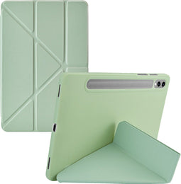 imoshion Tablet Hoes - Geschikt voor Samsung Galaxy Tab S9 11.0 inch - Origami Bookcase tablet - Lichtgroen