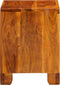 vidaXL - Zijkast - 40x35x45 - cm - Massief - Acaciahout