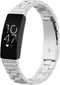 imoshion Bandje met Horlogeband inkorter - Geschikt voor Fitbit Inspire HR, Fitbit Inspire 2, Fitbit Ace 3, Fitbit Ace 2 - imoshion Stalen band met installatiehulp - Zilver