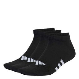 Sokken Adidas Prf Cush Low Zwart 3 Stuks Schoenmaat