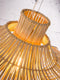 GOOD&MOJO Hanglamp Kalahari - Rotan - 100x45x29cm - 2L - Scandinavisch,Bohemian - Hanglampen Eetkamer, Slaapkamer, Woonkamer