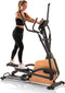 Hammer Fitness CrossPace 5.0 NorsK - Elliptical - Crosstrainer - met Zwift en Kinomap - Hardhout