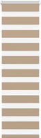 vidaXL - Zebra - Blind - 40x150 - cm - stofbreedte - 35,9 - cm - polyester - zandbruin