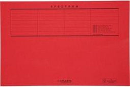 Dossiermap Secolor Rood Papier Gelijkzijdig