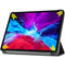imoshion Tablet Hoes - Geschikt voor iPad Pro 12.9 (2020) / Pro 12.9 (2018) - Trifold Bookcase - Zwart